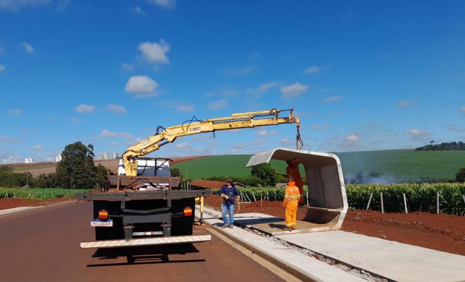 PR-239 entre Toledo e Bragantina (distrito de Assis Chateaubriand) - pavimentação em etapa final