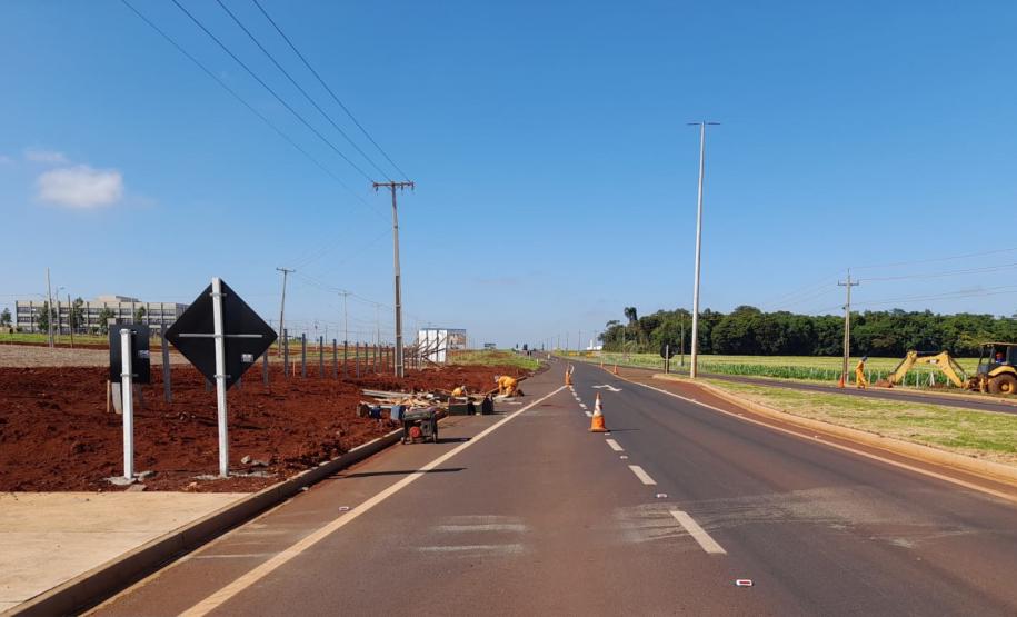 PR-239 entre Toledo e Bragantina (distrito de Assis Chateaubriand) - pavimentação em etapa final