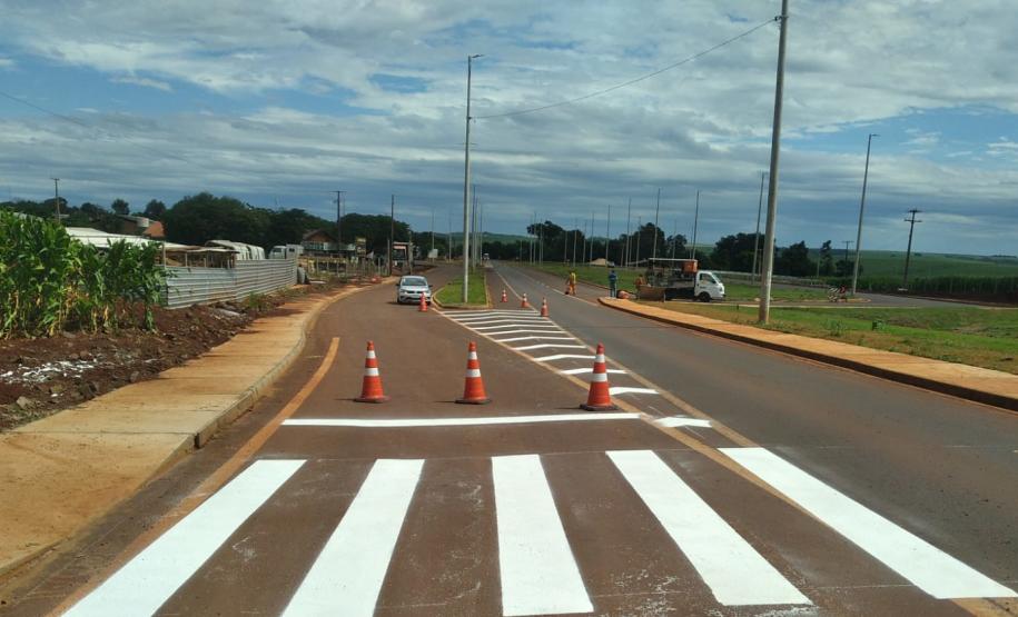 PR-239 entre Toledo e Bragantina (distrito de Assis Chateaubriand) - pavimentação em etapa final