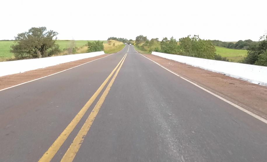 Ponte na PR-317 entre Santa Fé e Nossa Senhora das Graças