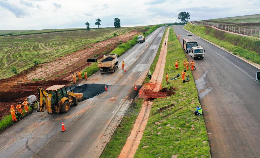 Duplicação da PR-445 entre Mauá da Serra e Lerroville