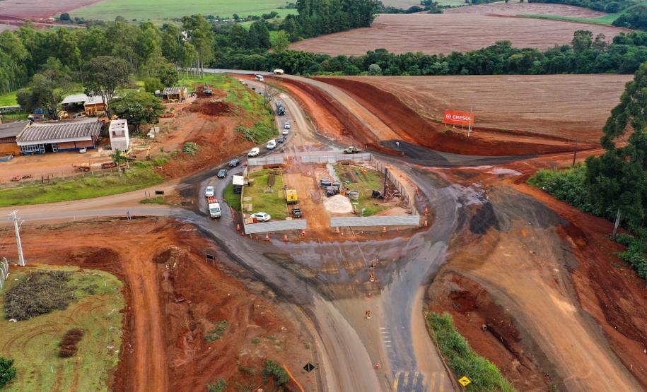 Duplicação da PR-445 entre Mauá da Serra e Lerroville - viaduto de Tamarana