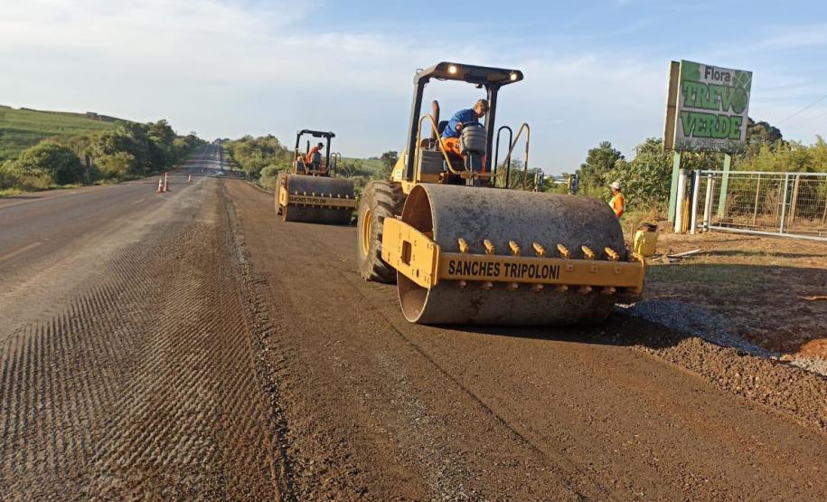 PRC-280 em Clevelândia - compactação