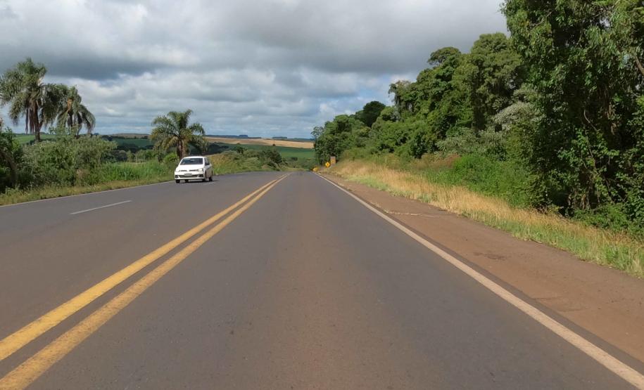 PRC-280 entre Pato Branco e Clevelândia, trecho que passará por obras