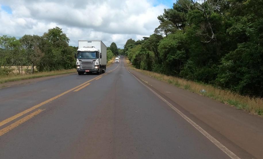 PRC-280 entre Pato Branco e Clevelândia, trecho que passará por obras