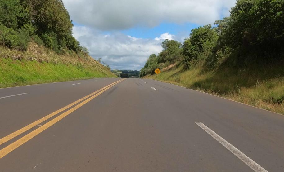 PRC-280 entre Pato Branco e Clevelândia, trecho que passará por obras