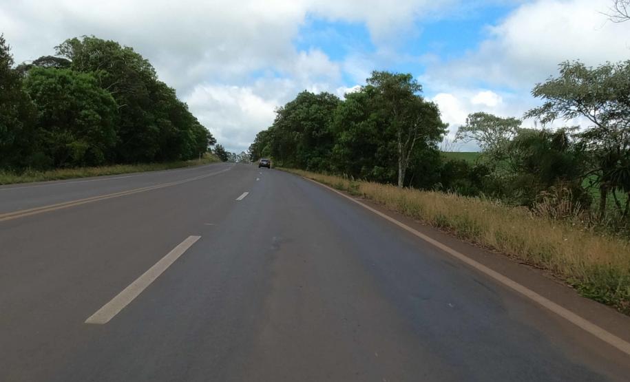 PRC-280 entre Pato Branco e Clevelândia, trecho que passará por obras