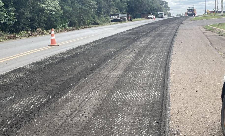 PRC-280 Fresagem e reperfilagem de faixa em Clevelândia