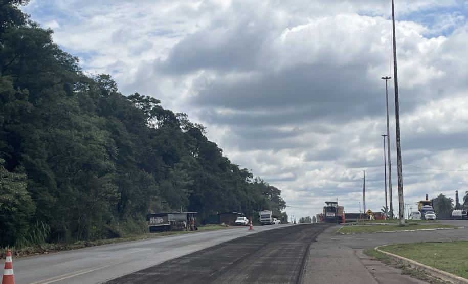 PRC-280 Fresagem e reperfilagem de faixa em Clevelândia
