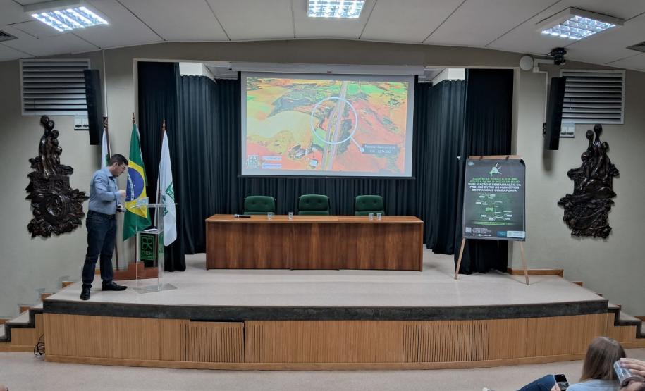 Audiência pública das obras na PRC-466