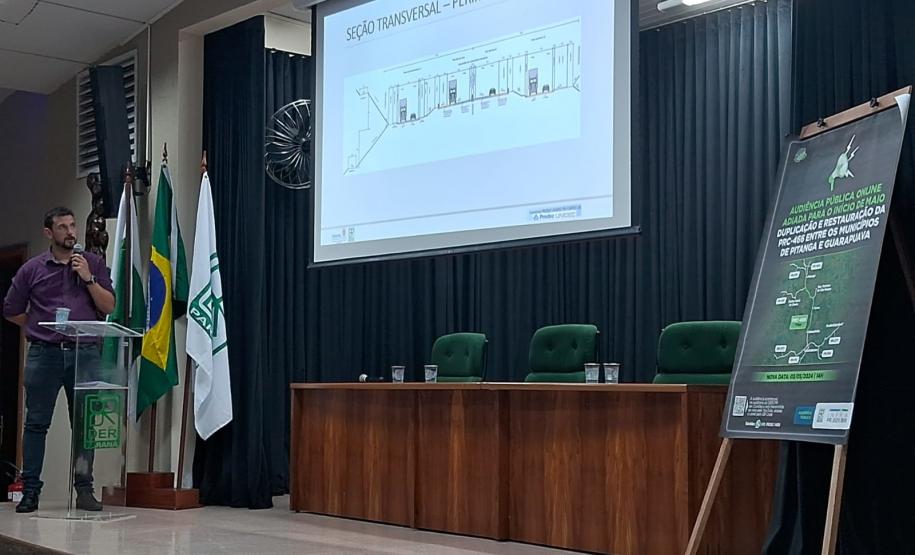 Audiência pública das obras na PRC-466