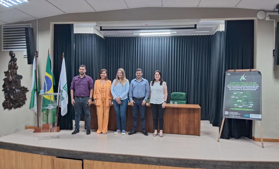 Audiência pública das obras na PRC-466