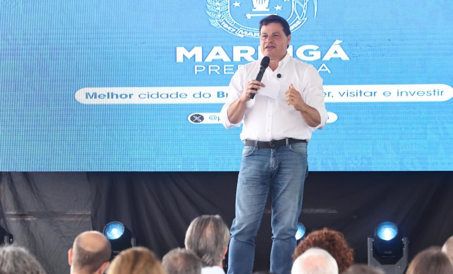 Inauguração da ponte sobre o Ribeirão Pinguim entre Maringá e Sarandi