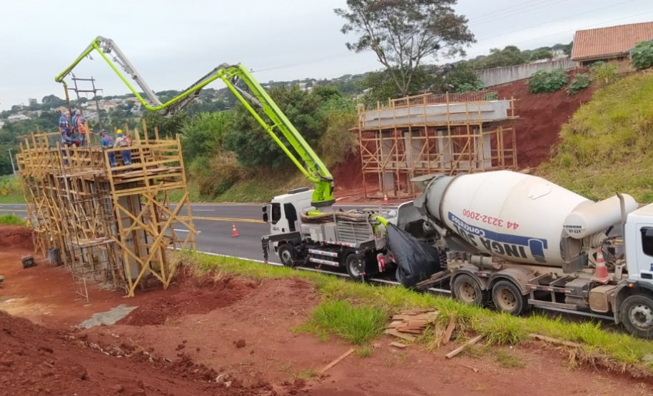Serviços para implantação de novos viadutos na PR-444 em Mandaguari