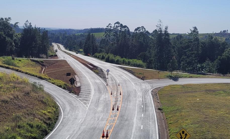 PR-445, trecho duplicado que será liberado a partir desta quarta (19)