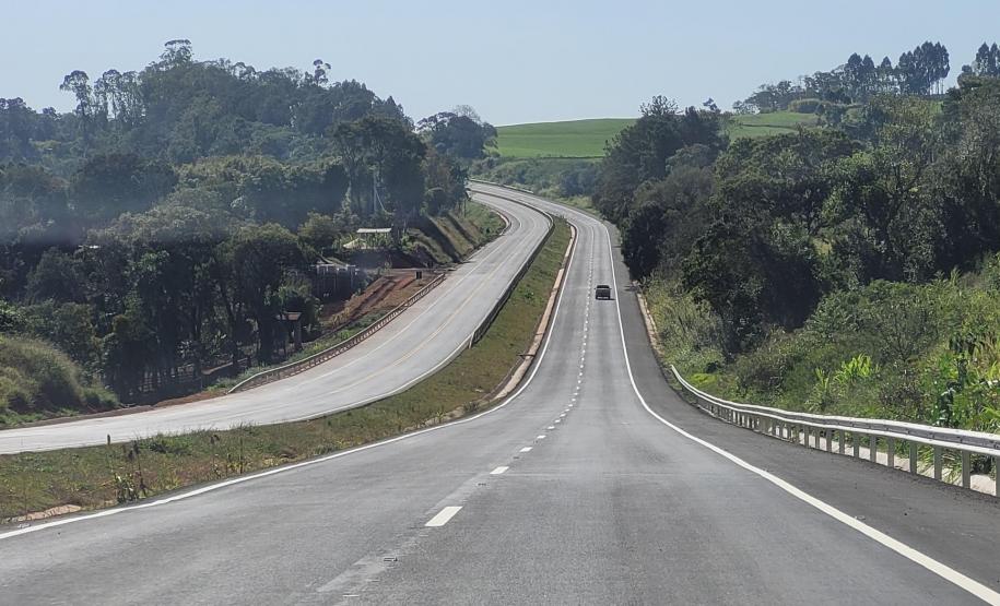 PR-445, trecho duplicado que será liberado a partir desta quarta (19)