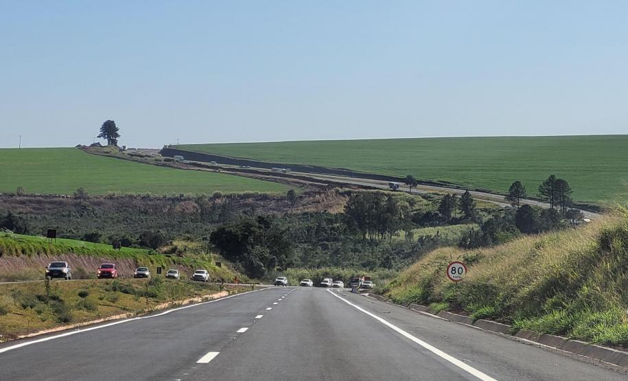 PR-445, trecho duplicado que será liberado a partir desta quarta (19)