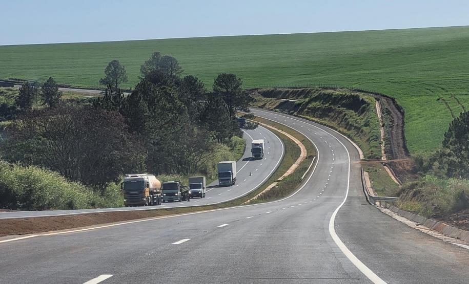 PR-445, trecho duplicado que será liberado a partir desta quarta (19)