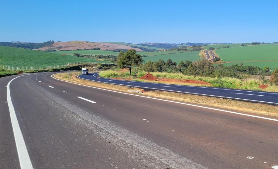 PR-445, trecho duplicado que será liberado a partir desta quarta (19)