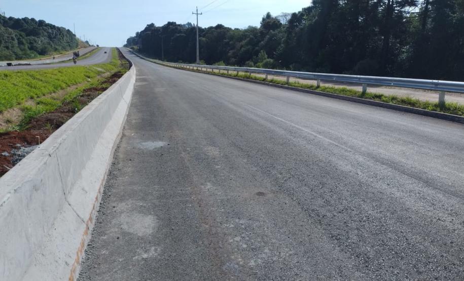 Obra de novas marginais da PRC-466 em Pitanga