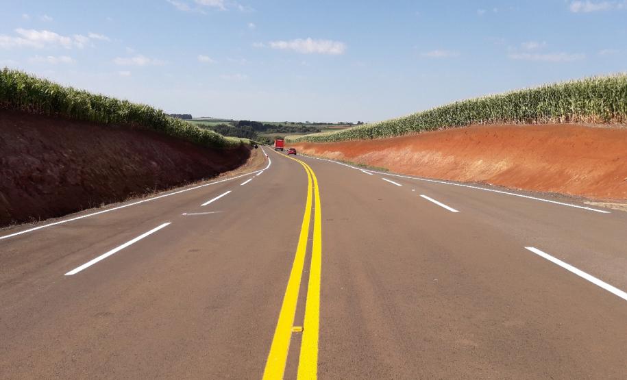 Imagem de uma rodovia estadual