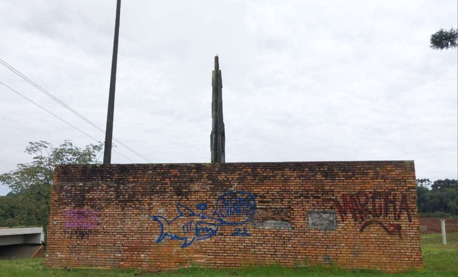 Monumento rodoviário em Palmas