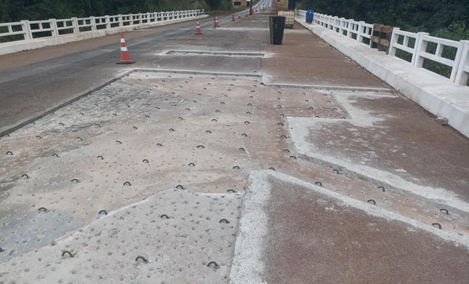 Ponte sobre o Rio Piquiri na PR-180 entre Nova Aurora e Quarto Centenário