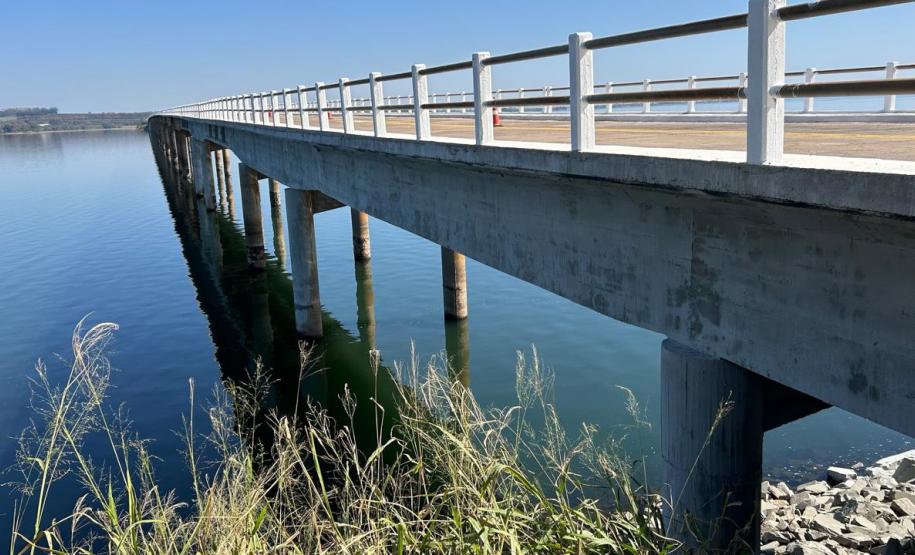 Reforma da ponte sobre a Represa Chavantes, entre Carlópolis e Fartura (SP)