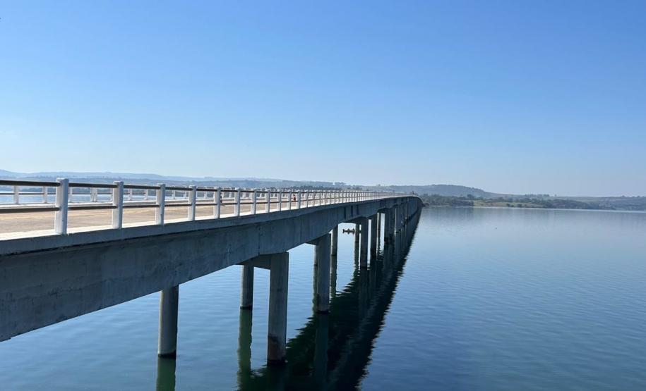 Reforma da ponte sobre a Represa Chavantes, entre Carlópolis e Fartura (SP)