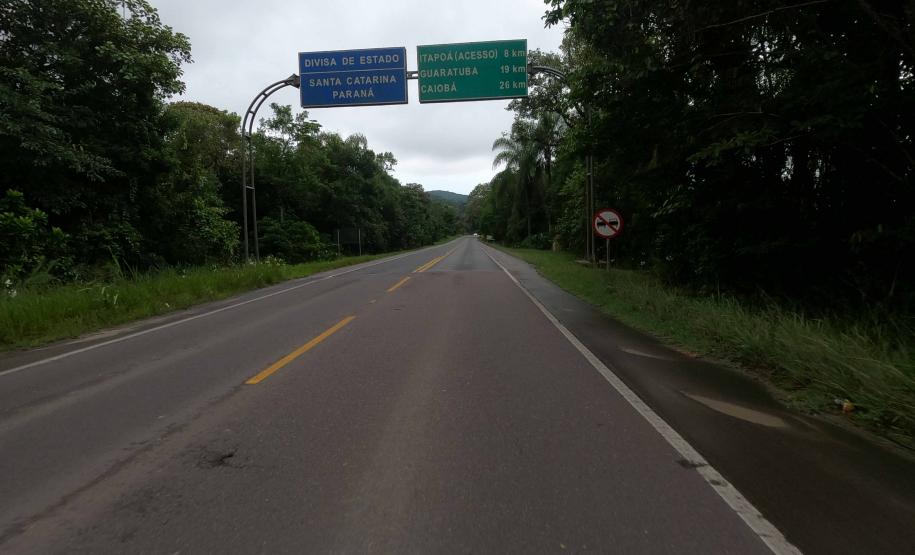 PR-412 duplicação Guaratuba a Santa Catarina