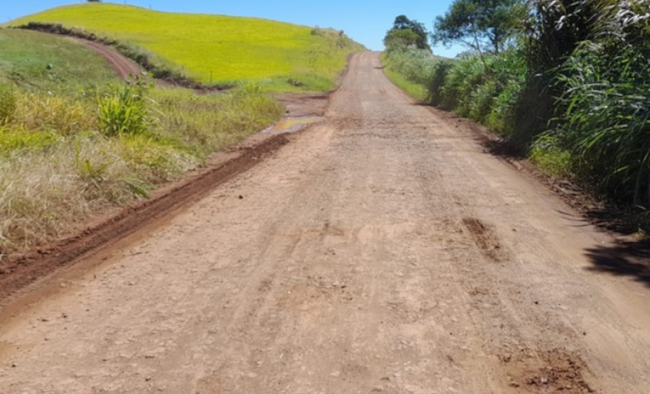 PR-471 em Guaraniaçu, trecho não-pavimentado