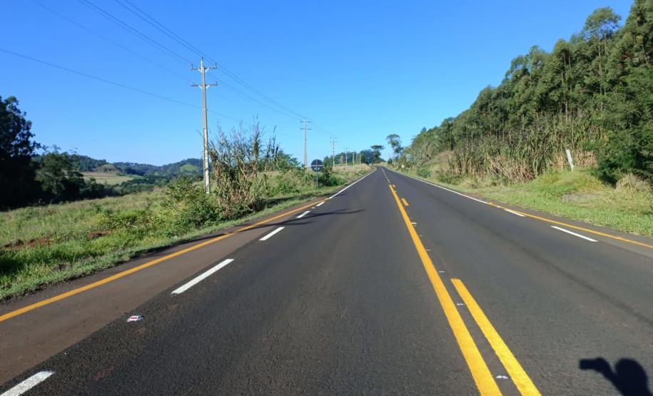 Conservação PR-484 em Quedas do Iguaçu