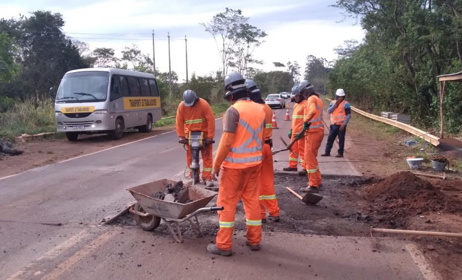 PR-492 Ponte sobre o Rio Ivaí entre Paraíso do Norte e Rondon