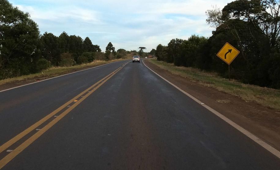 PRC-466, trecho entre Guarapuava e Palmeirinha