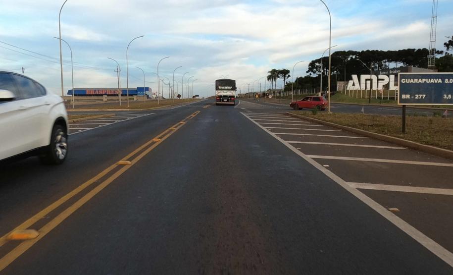 PRC-466, trecho entre Guarapuava e Palmeirinha