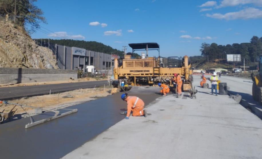 Duplicação da Rodovia dos Minérios entre Almirante Tamandaré e Curitiba