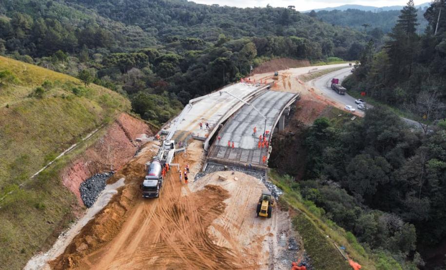 Duplicação da Rodovia dos Minérios entre Almirante Tamandaré e Curitiba