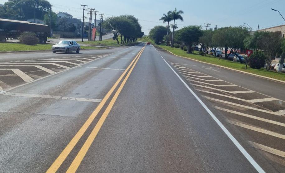 Serviços de conservação na PRC-158 entre Laranjeiras do Sul e Rio Bonito do Iguaçu