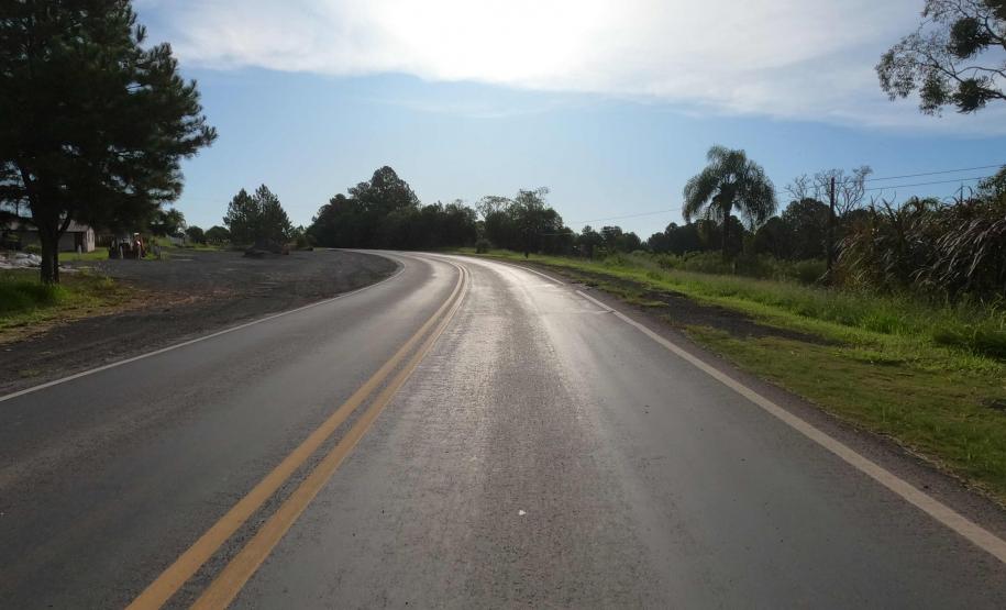 PR-151 entre Palmeira e Ponta Grossa