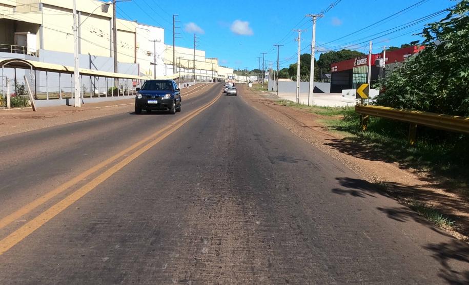 PR-180 em Francisco Beltrão