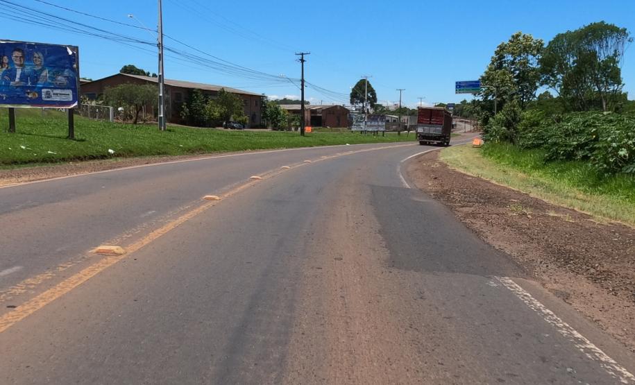 PR-281, trecho que será restaurado entre Francisco Beltrão e Dois Vizinhos