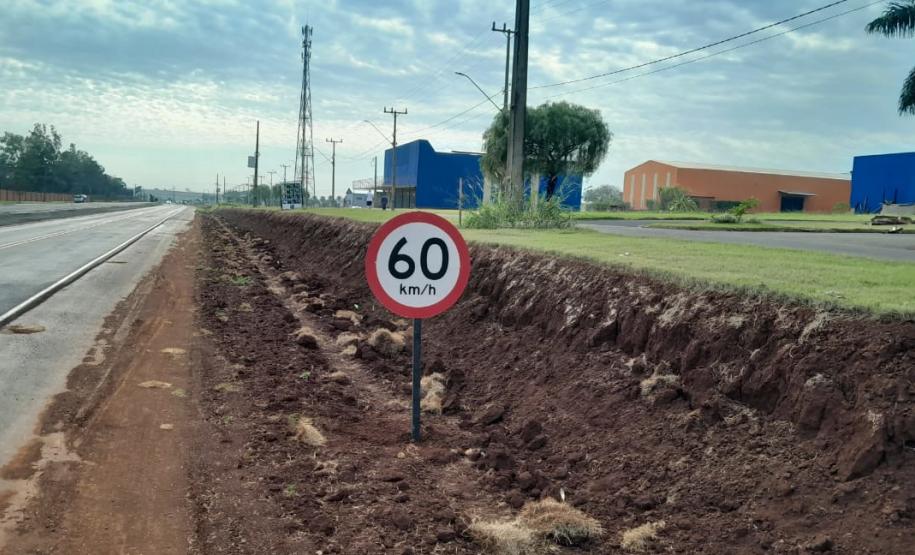 Reforço na sinalização da PR-317 entre Maringá e Iguaraçu