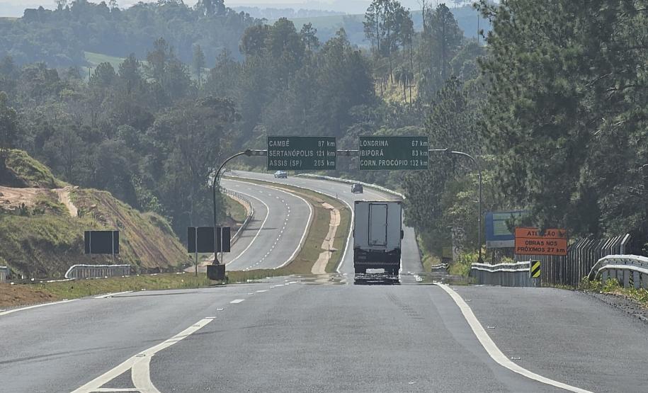Duplicação da PR-445 entre Mauá da Serra e Lerroville