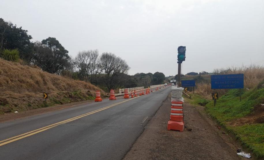 Conservação da ponte sobre o Rio Forquilha na PRC-280