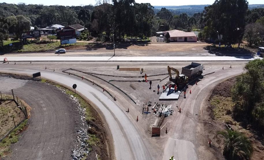 Whitetopping da PRC-280 entre Palmas e Clevelândia