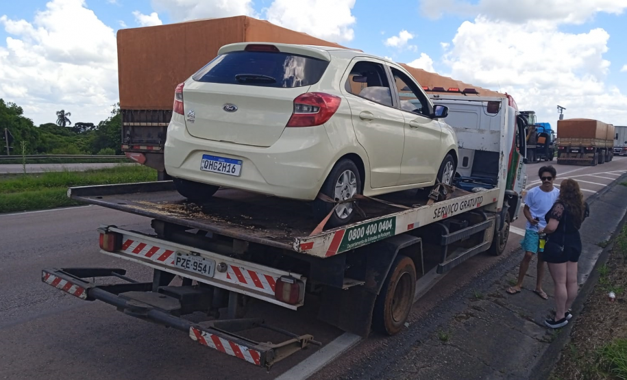 Veículos de operação de tráfego rodoviário do DER/PR