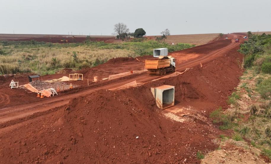 Contorno de Palotina - terraplenagem