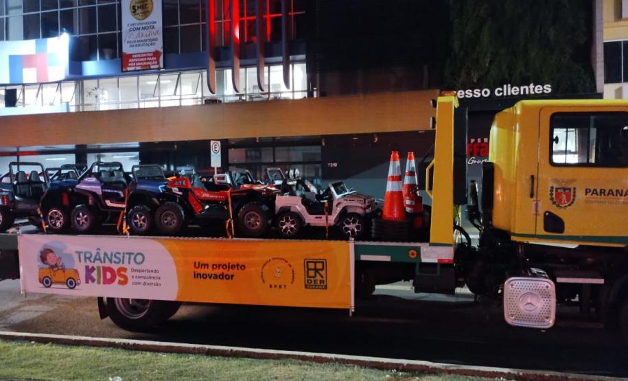 EPET de Cascavel no desfile de 7 de setembro do município