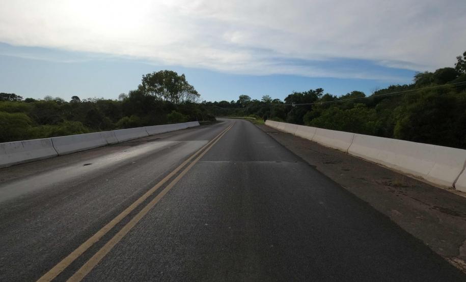 PR-151 em Palmeira - Rio Caniú