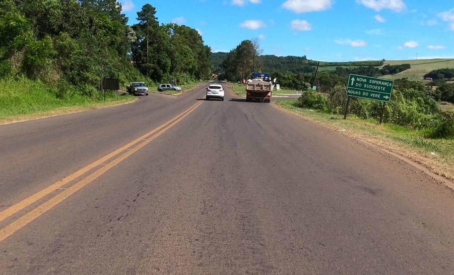 PR-180 em Francisco Beltrão